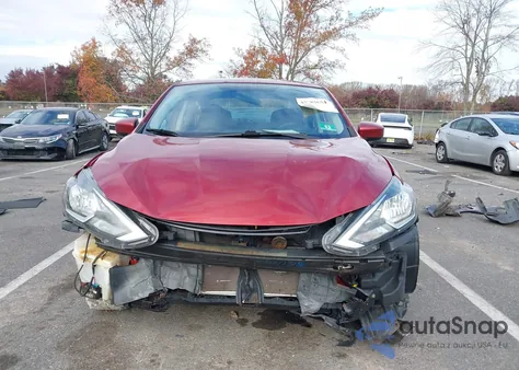 2016 Nissan Sentra Sv from USA, damaged, VIN 3N1AB7AP2GL682477